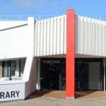 The exterior of Pilkington library